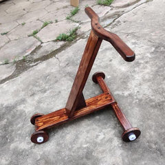 Dark Brown Baby Walker Premium - Brown (Assembling and Dismantling type)