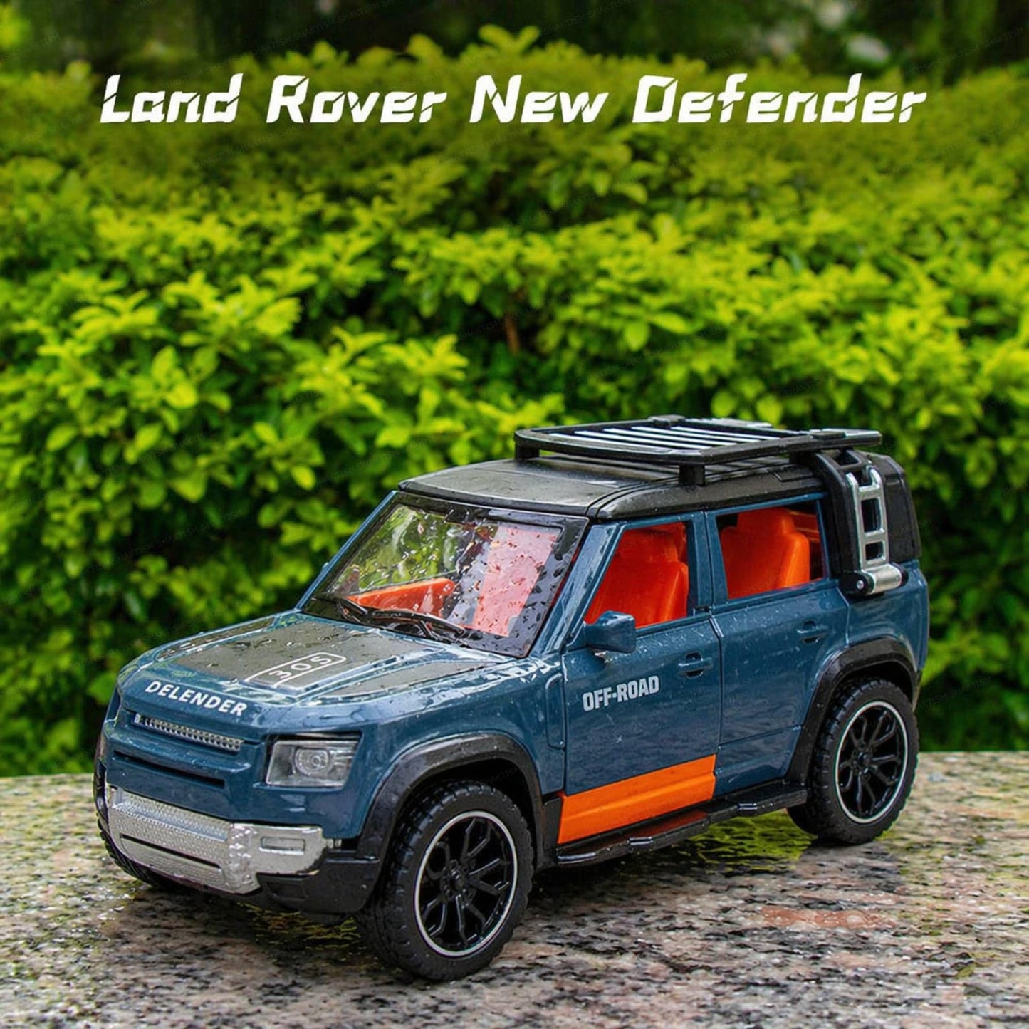 Defender SUV Style Mini Police Jeep | Friction Powered -Any 1