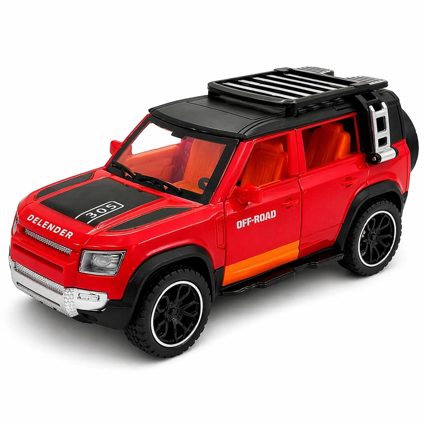 Defender SUV Style Mini Police Jeep | Friction Powered -Any 1