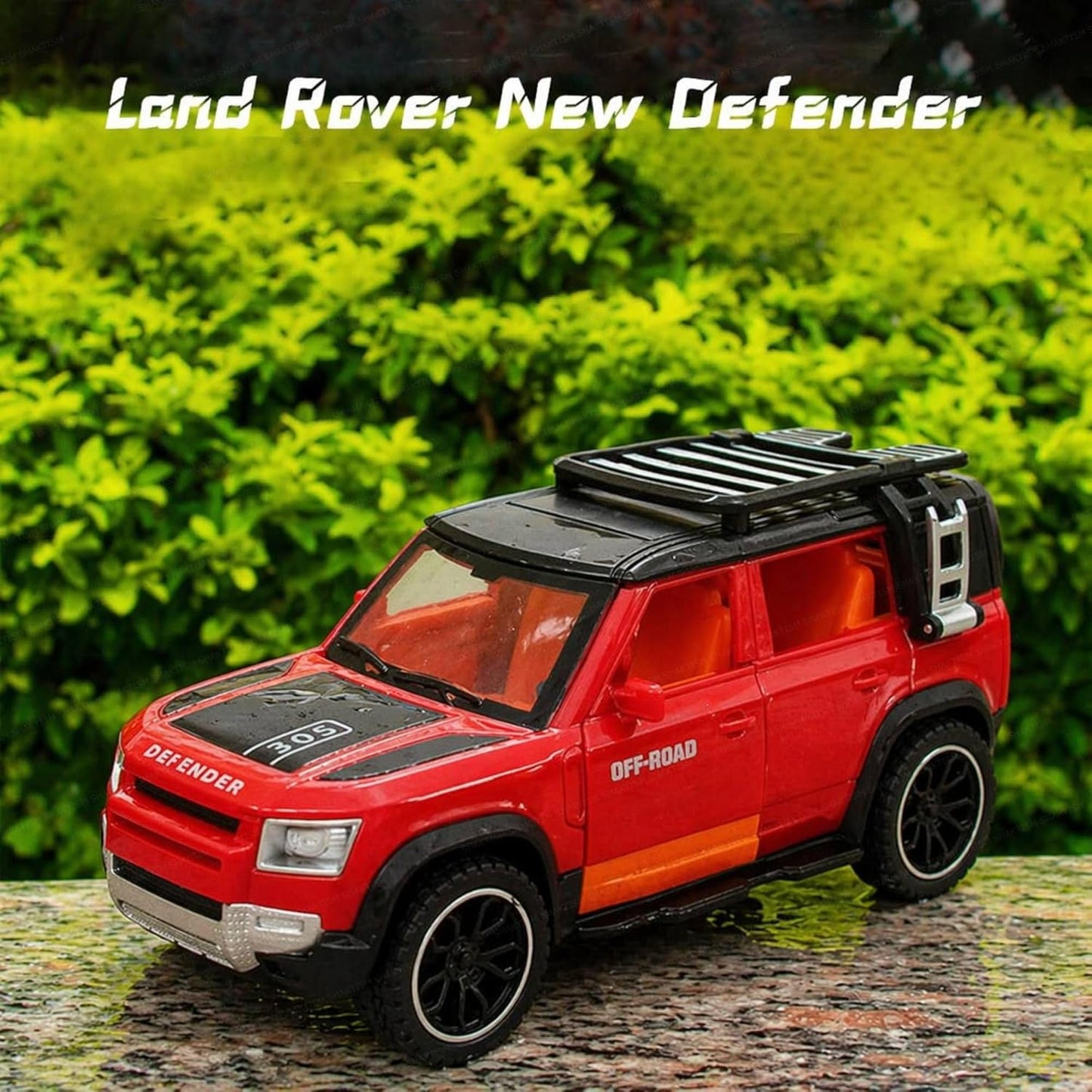 Defender SUV Style Mini Police Jeep | Friction Powered -Any 1