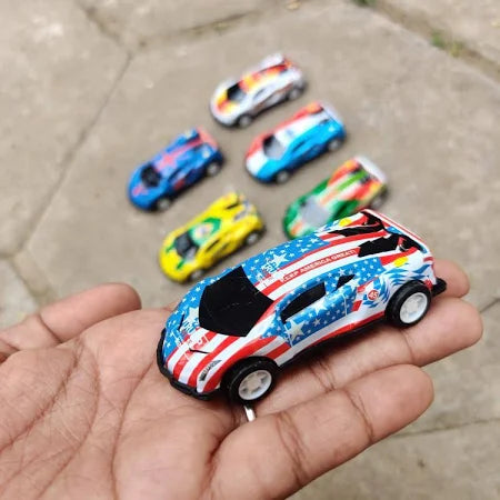 Die Cast Friction Car - Pack of 4 pieces