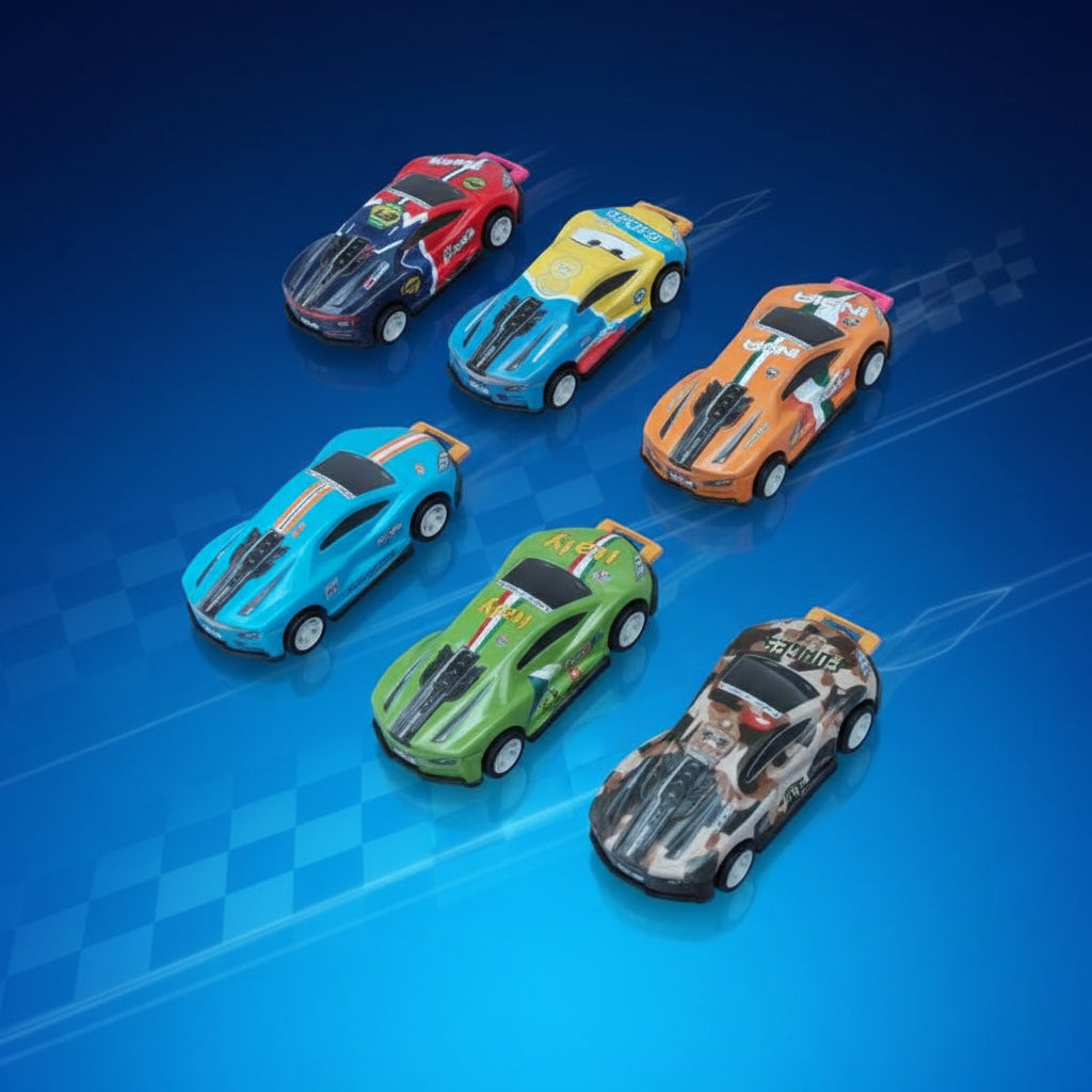 360° Flip Racer Toy Car | Crash, Flip & Land Stunt Toy | Pull Back Action Racing Vehicle | Car Race Game for Kids