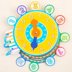 Digital Clock Quiet Book quiz