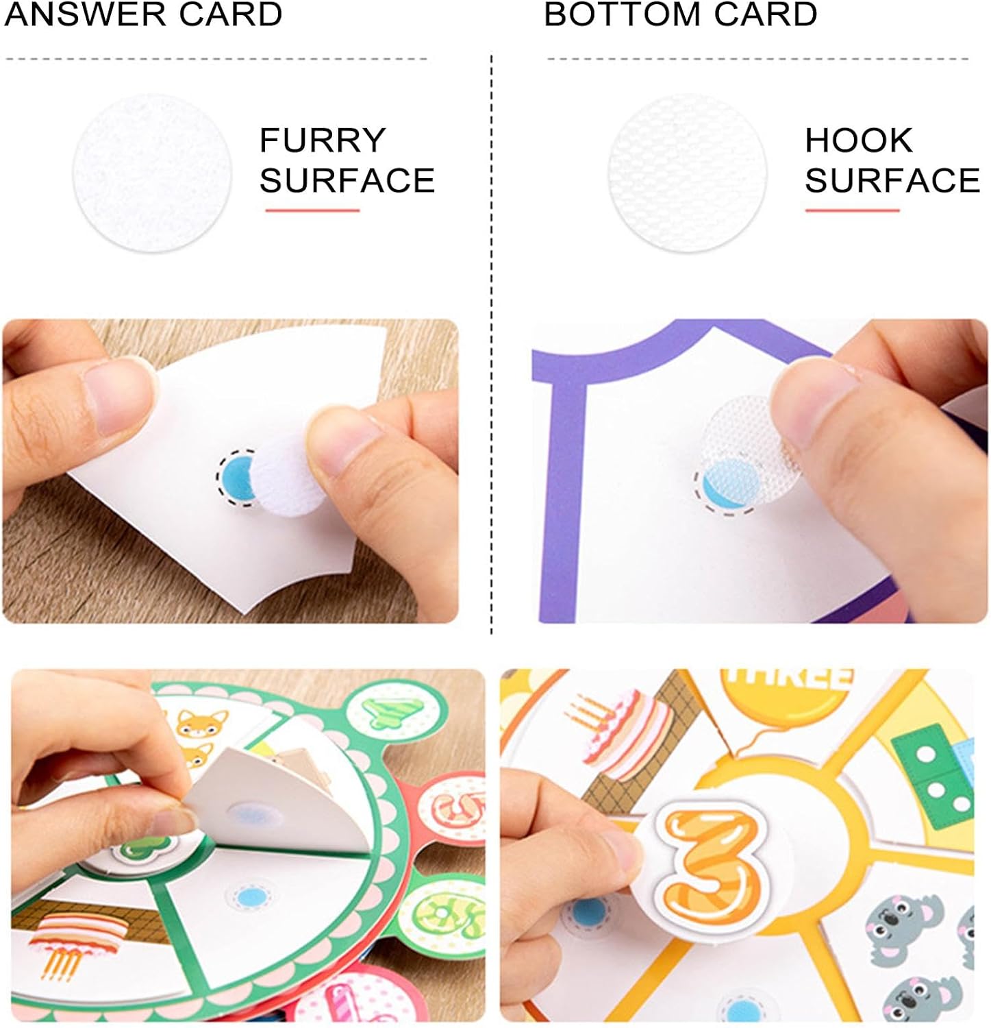 Digital Clock Quiet Book quiz