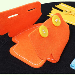 Dino Busy Board for Toddlers, Educational Toy for Boys Girls