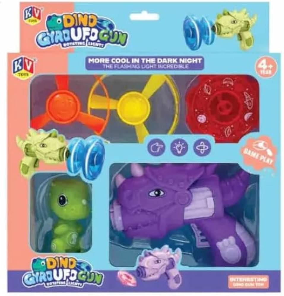 Dino Gyro UFO Gun - 1  piece Gun