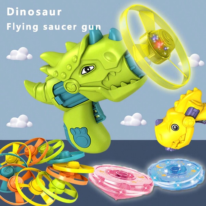 Dino Gyro UFO Gun - 2 pieces Gun Combo