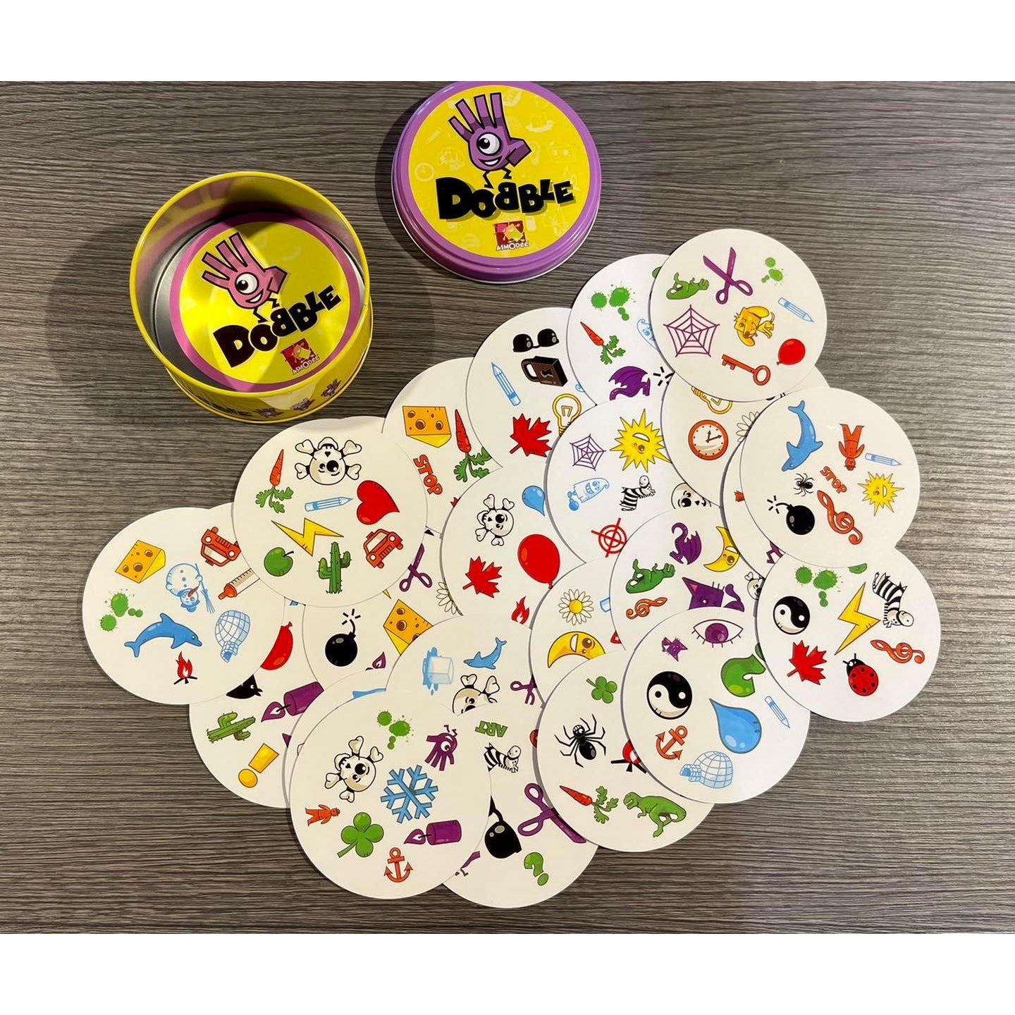Dobble Game- Strategy Game,Family Card Game, 2-8 Player Game, for 6 Years and Above