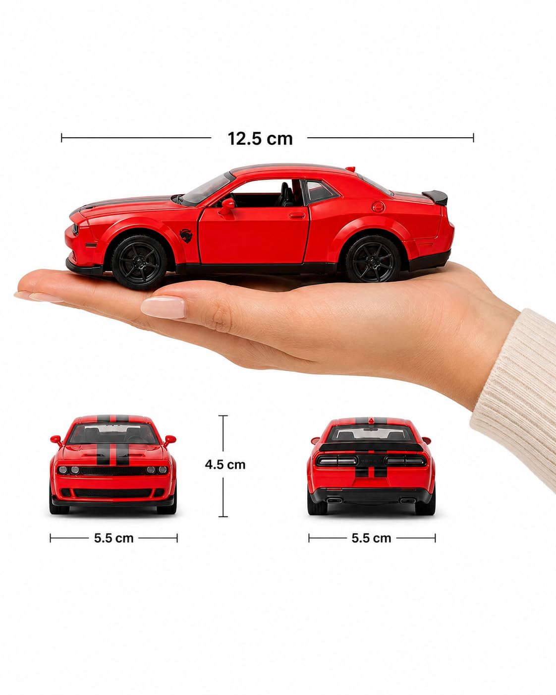 Dodge Challenger SRT Hellcat Die-Cast Toy Car