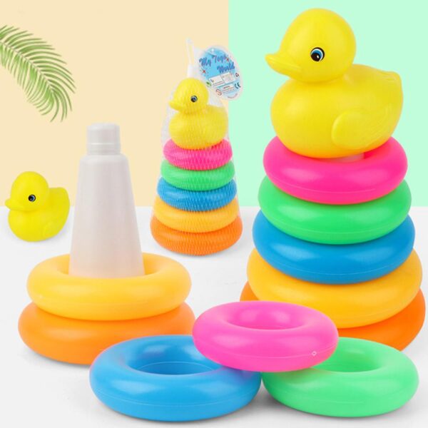 Duck Stacking Ring - Ringset Small with 4 Rings