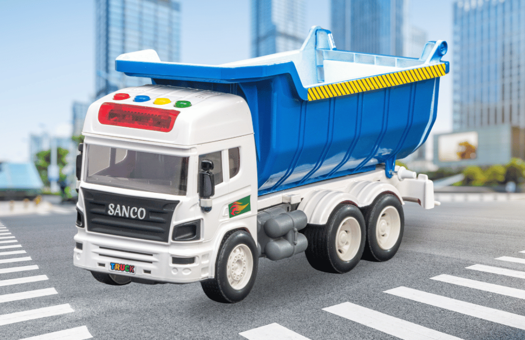 Big Size Dump Truck Toy with Light and Music