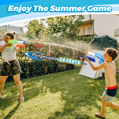 Jumbo 1200 cc Water Guns, Cool Powerful Water Pistol for Kids Adults, Water Blaster Pistols, Beach Pool Toys Outdoor Games Garden Beach Summer, Fun Party Swimming Pool Game for Children Boys Girls