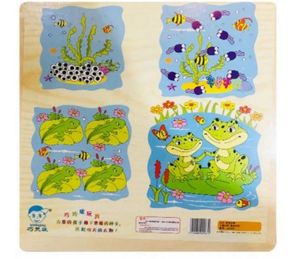 Layered Life cycle Puzzle Book STORY PUZZLE