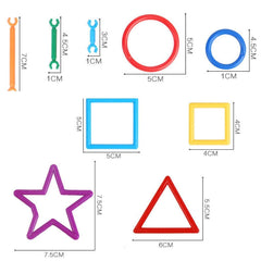 Educational Building Blocks Creative Smart Stick Block for Different Shape