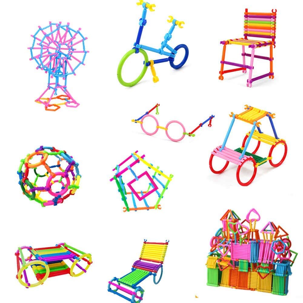 Educational Building Blocks Creative Smart Stick Block for Different Shape