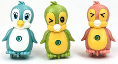 Electric Magnetic Adsorption Link Penguin Family Interaction Toy Sound and Dancing Interactive Kids Birthday Gift Little Kids for Boys Gi