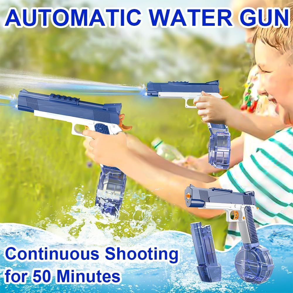 Electric Water Gun Toy Rechargeable | High Pressure Mechanism -Random Color