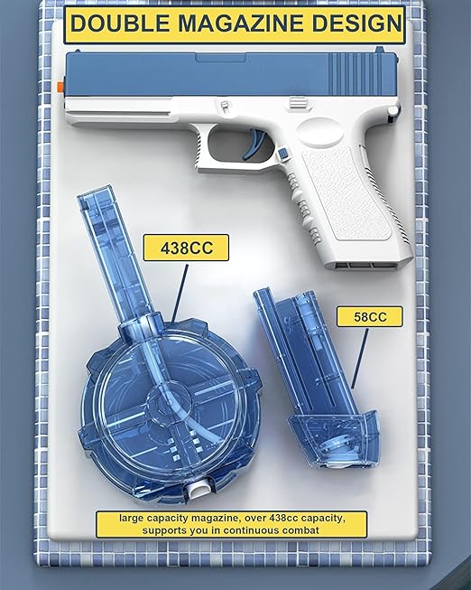 Electric Water Gun Toy Rechargeable | High Pressure Mechanism -Random Color