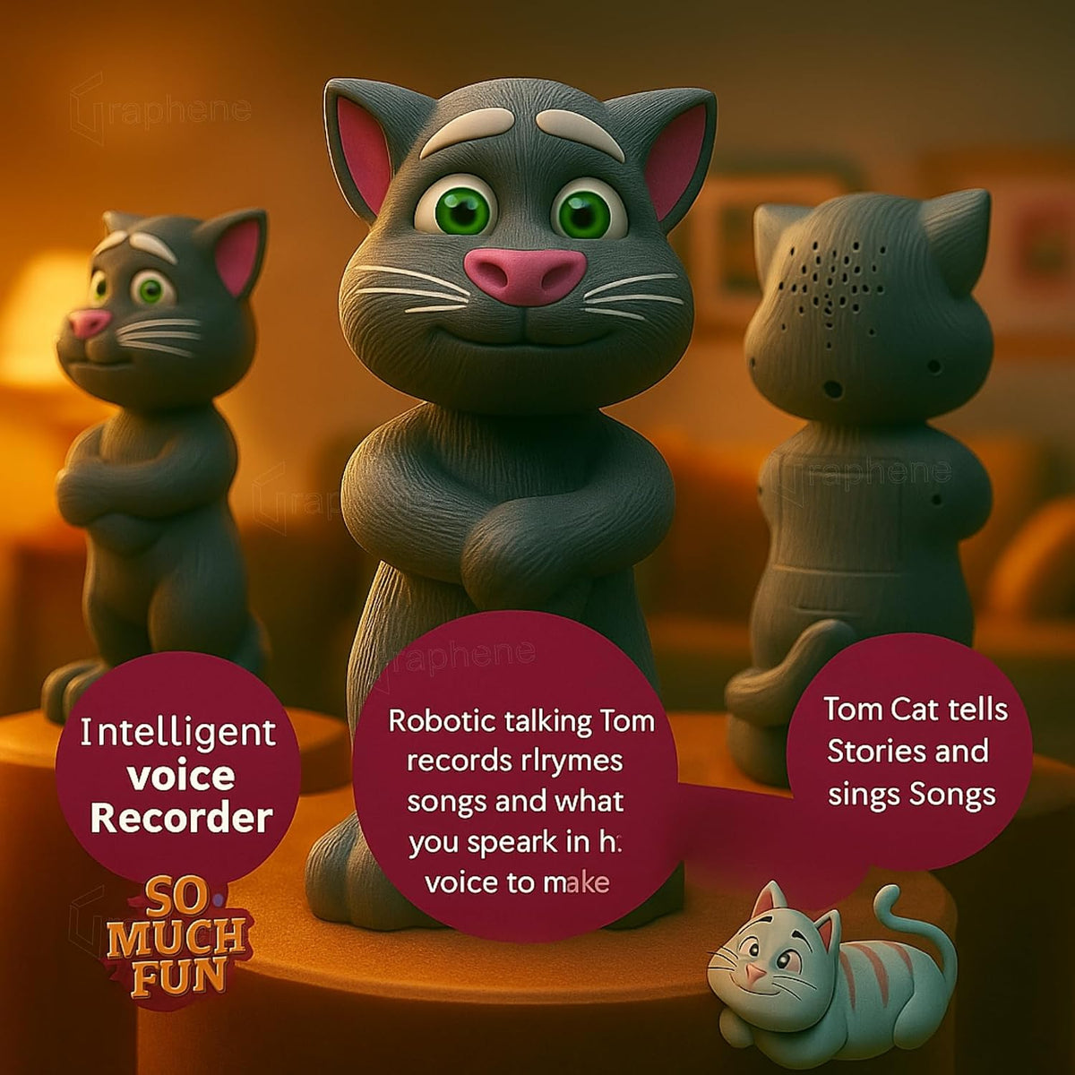 Electronic Pet Talking Tom Cat for Kids