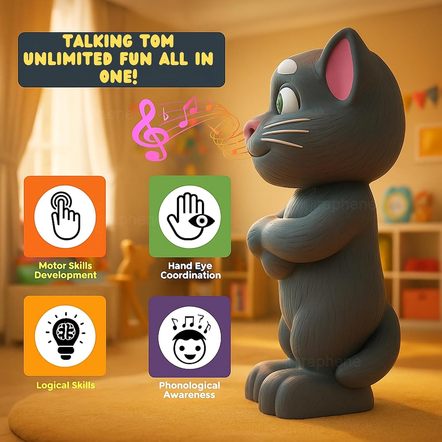 Electronic Pet Talking Tom Cat for Kids