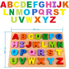 English Capital ABCD 3D board
