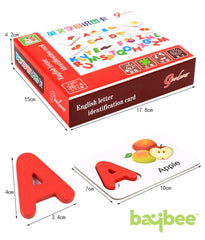 English Letter Identification Card