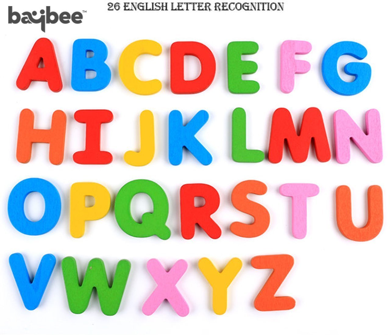 English Letter Identification Card