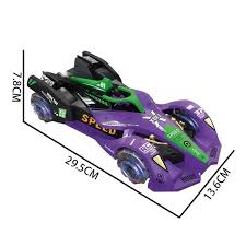 F1 Remote Control Vehicle with Light, Music & Spray Effect | Hand Gesture Control, Rechargeable Superhero RC Car