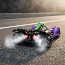 F1 Remote Control Vehicle with Light, Music & Spray Effect | Hand Gesture Control, Rechargeable Superhero RC Car