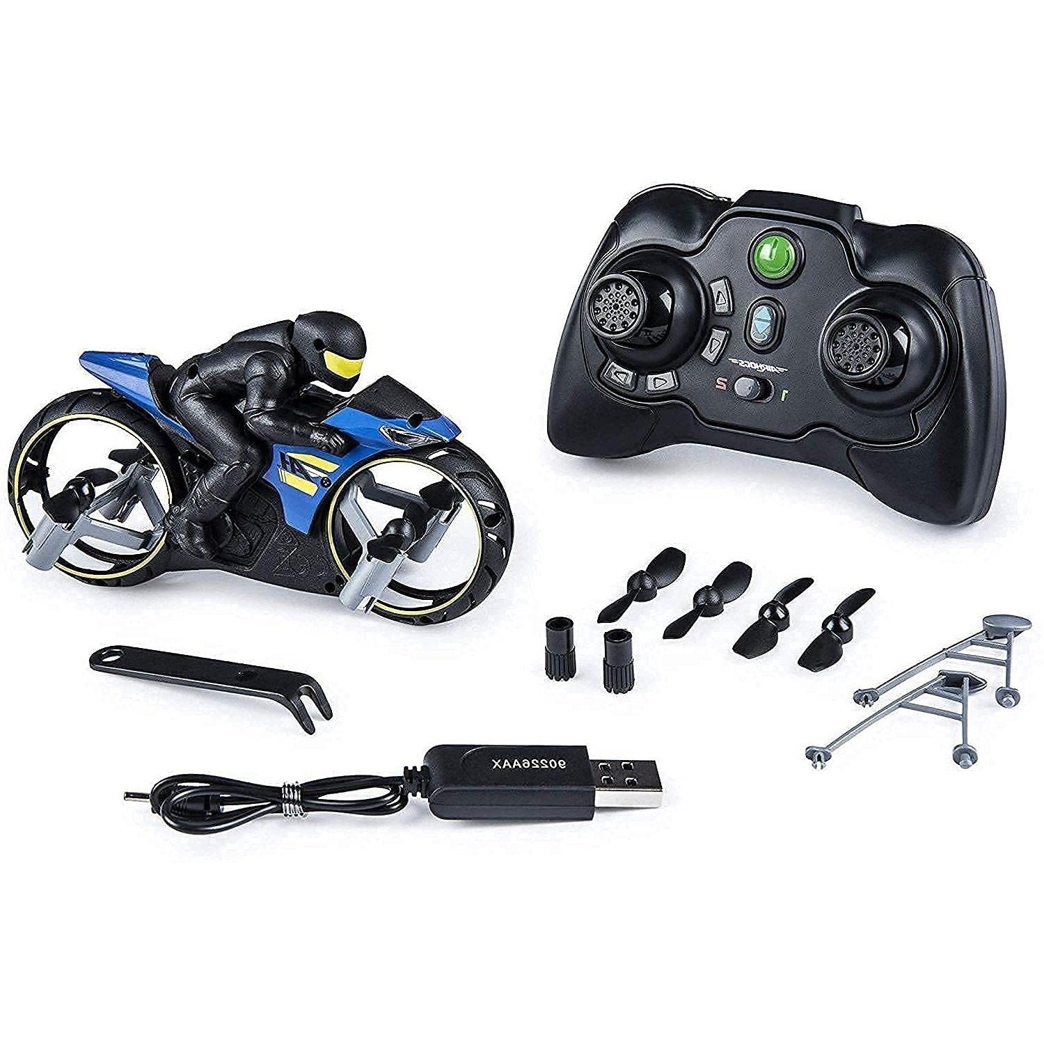 FLYING MOTORCYCLE toys for kids with Remote Control 2 in 1 bike toys for kids-Any 1 Random Color