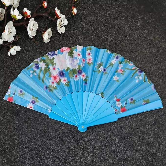 Fabric Hand fan Folding Type - Any 1