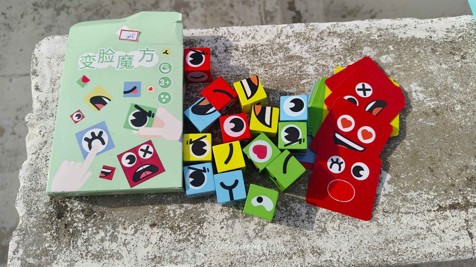 Face Change Cube Puzzle - Green Pack Multiplayer Game