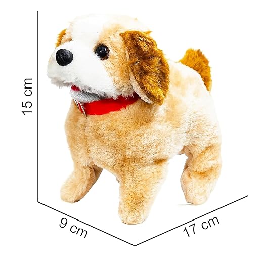 Fantastic Puppy Jumping, Walking and Barking Dog Soft Toy Fantastic Puppy Battery Operated Back Flip Jumping Dog Jump Run Toy Kids