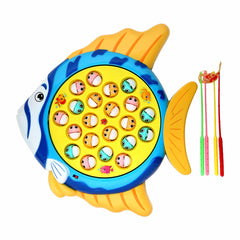 Fish-Shaped Magnetic Fishing Game -color may vary