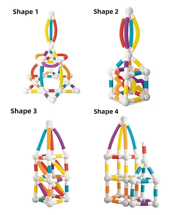 Flexible Magnetic Sticks Building Blocks for Kids – 25 Pcs Puzzle  DIY STEM Toy