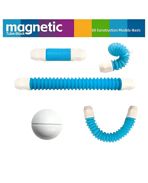 Flexible Magnetic Sticks Building Blocks for Kids – 25 Pcs Puzzle  DIY STEM Toy