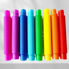 Flexible Plastic Color Telescopic Tube Pop Tube Stretch Tube -1 Random Color