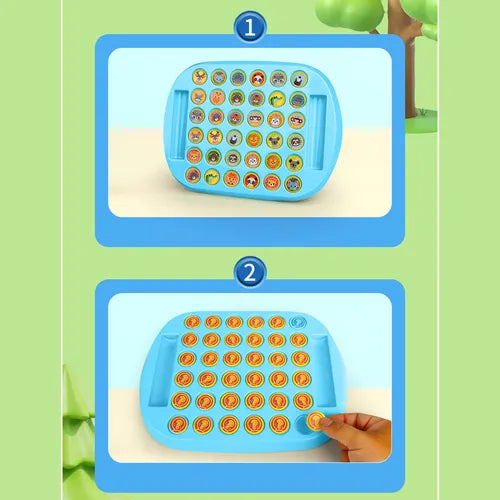 Flip Memory Game Flip Board Matching Game Blue