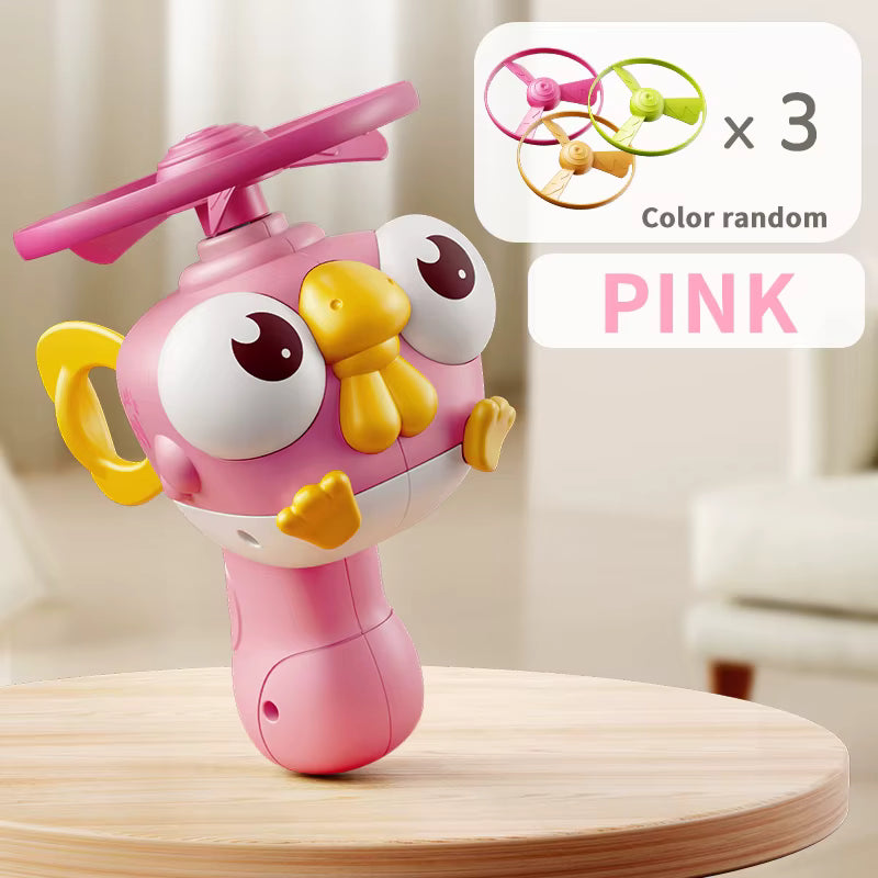 Flying Saucer One click Launch Dragonfly with 3 Disk