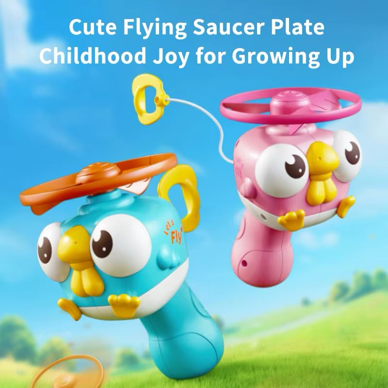 Flying Saucer One click Launch Dragonfly with 3 Disk