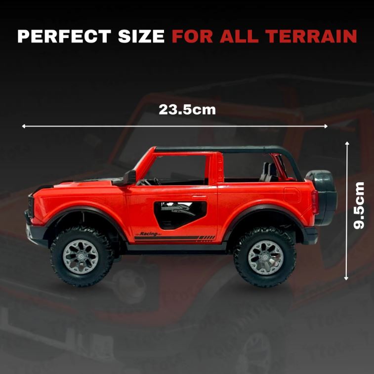 Ford Bronco Trucks Remote Control Car Toy - Rechargeable Battery