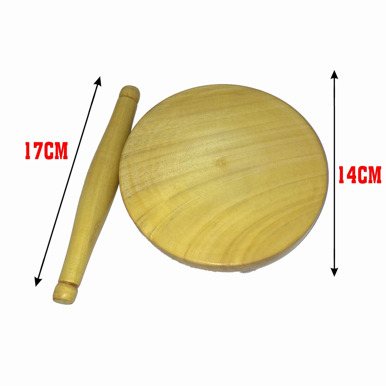 Wooden Chapathi / Roti Maker - Chakla Belan - Any 1 Color
