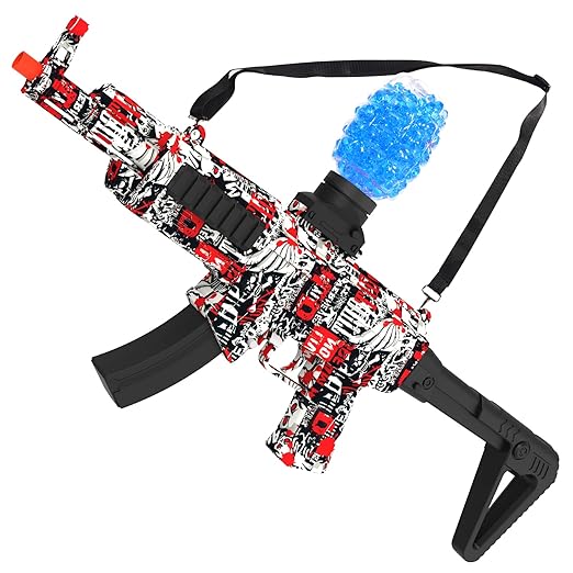 Premium Quality Gel Ball Blaster Splat Orby Gun Automatic Toy - Random Color