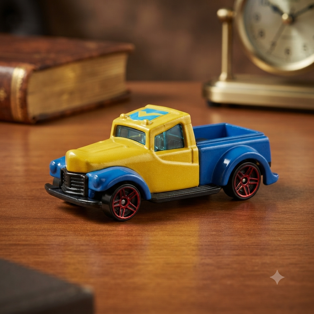 Hot Wheels Character Cars Disney Minnie Mouse,Miickey Mouse,Donald Duck,and Goofy Vehicle