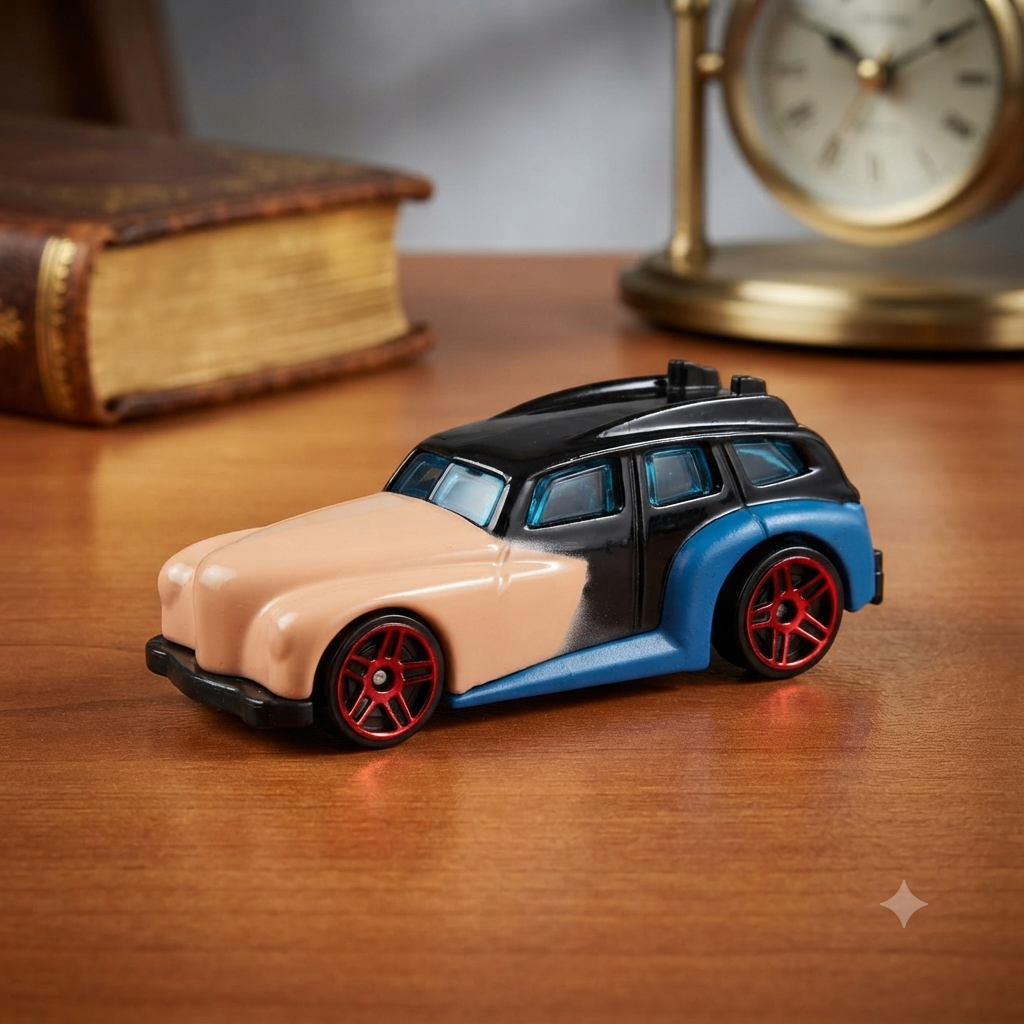 Hot Wheels Character Cars Disney Minnie Mouse,Miickey Mouse,Donald Duck,and Goofy Vehicle