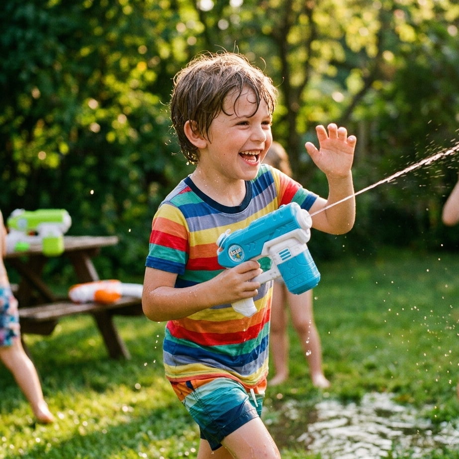 Hydro Water Gun – Lightweight, High-Pressure Pichkari for Endless Play- Any 1
