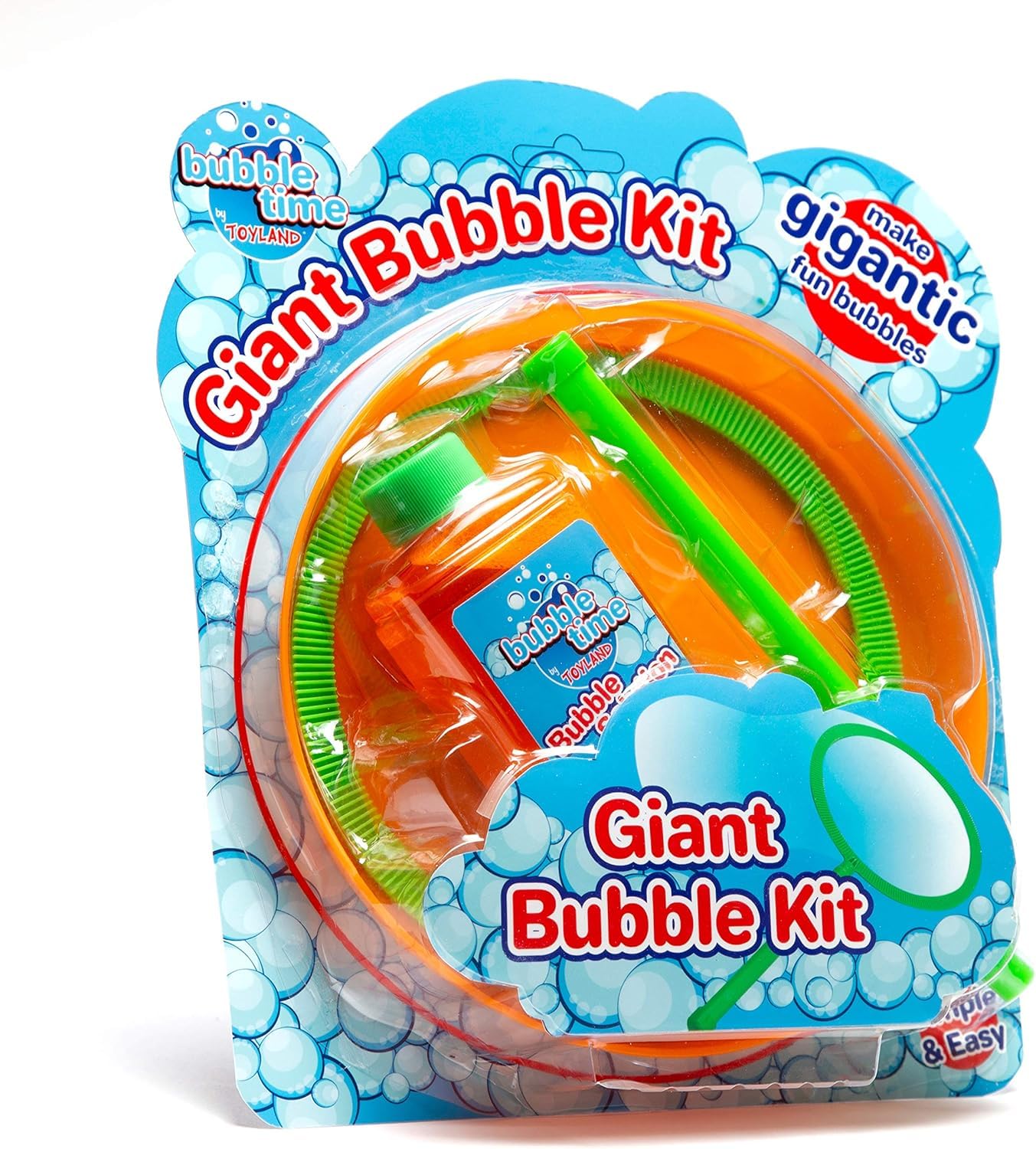 Giant Bubble Making Kit With Solution -Random color Dispatch