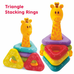Giraffix – 3-in-1 Stack, Sort & Toss Toy for Toddlers (12M+)