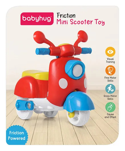 Go Mini Scooter for Kids Motorcycle Friction Powered - Any 1 Random