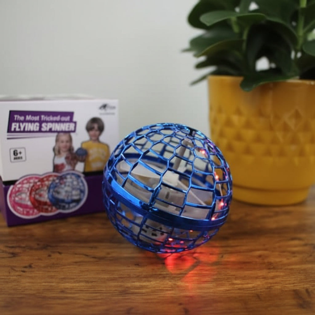 Gyrosphere Flying Spinner (Dynamic RGB Lights) -Rechargeable Any 1